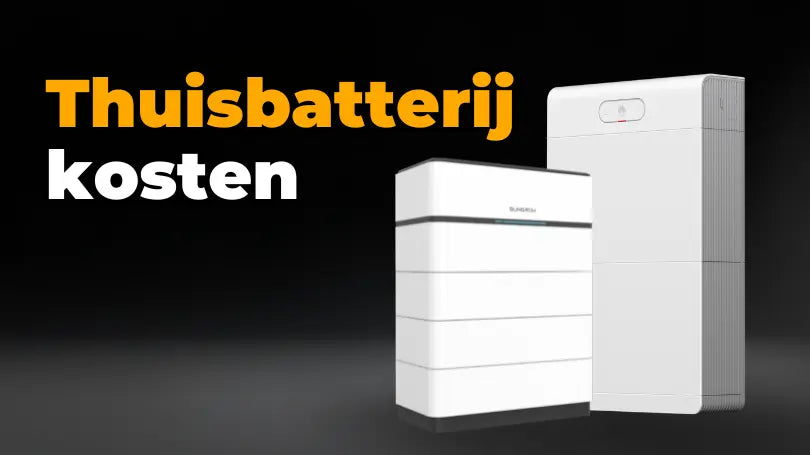 Wat kost een thuisbatterij? Prijzen 2026