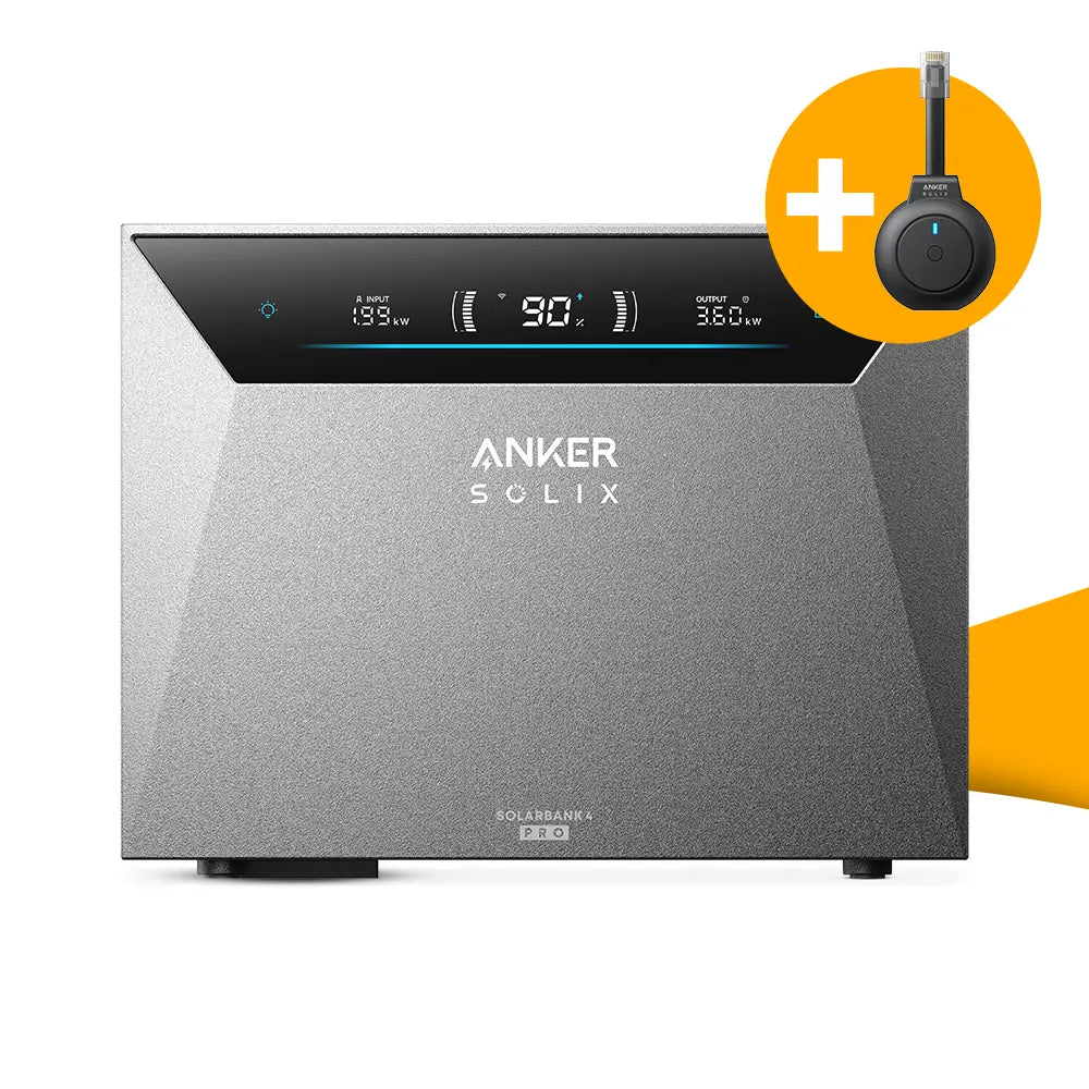 Anker SOLIX Solarbank 4 E5000 Pro inkl. P1 Meter (thuisbatterij optioneel)