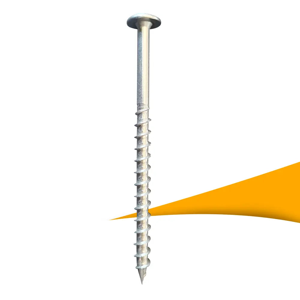HSPT TK A2 TX40 schotelkopschroeven 8 × 200 mm van roestvrij staal, 50 stuks – nu montageschroeven kopen bij solago.nl voor duurzame PV-installaties.