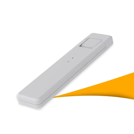 Hoymiles DTU-WLite-S draadloze data unit kopen bij solago.nl – product op wit met oranje podium