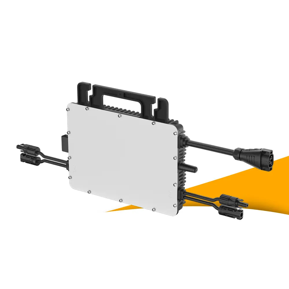 Produktbild - Der Hoymiles HMS-800-2WB ist ein kompakter und effizienter Mikrowechselrichter für Balkonkraftwerke und kleine PV-Anlagen.