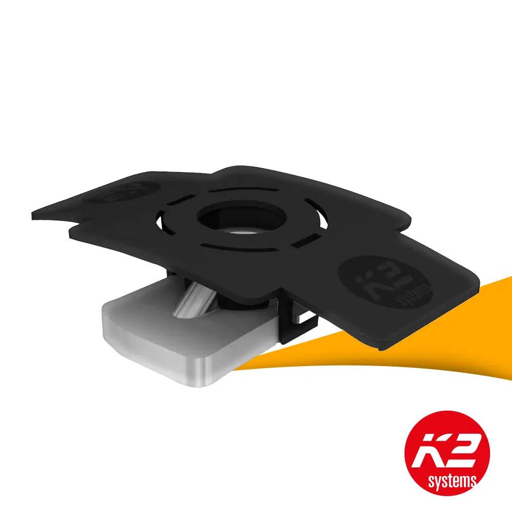 K2 inzetmoer MK2 roestvrij staal - 1001643