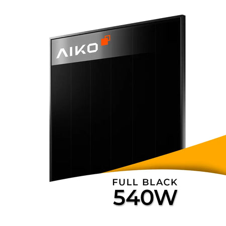 Produktbild AIKO Solar 540W Glas-Glas Full Black Modul AIKO-A540-MCE60Db Neostar 3S+60 (Staffelpreis)