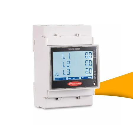 Fronius TS65A-3 Smart Meter kopen bij solago.nl – energiemeter op wit met oranje podium