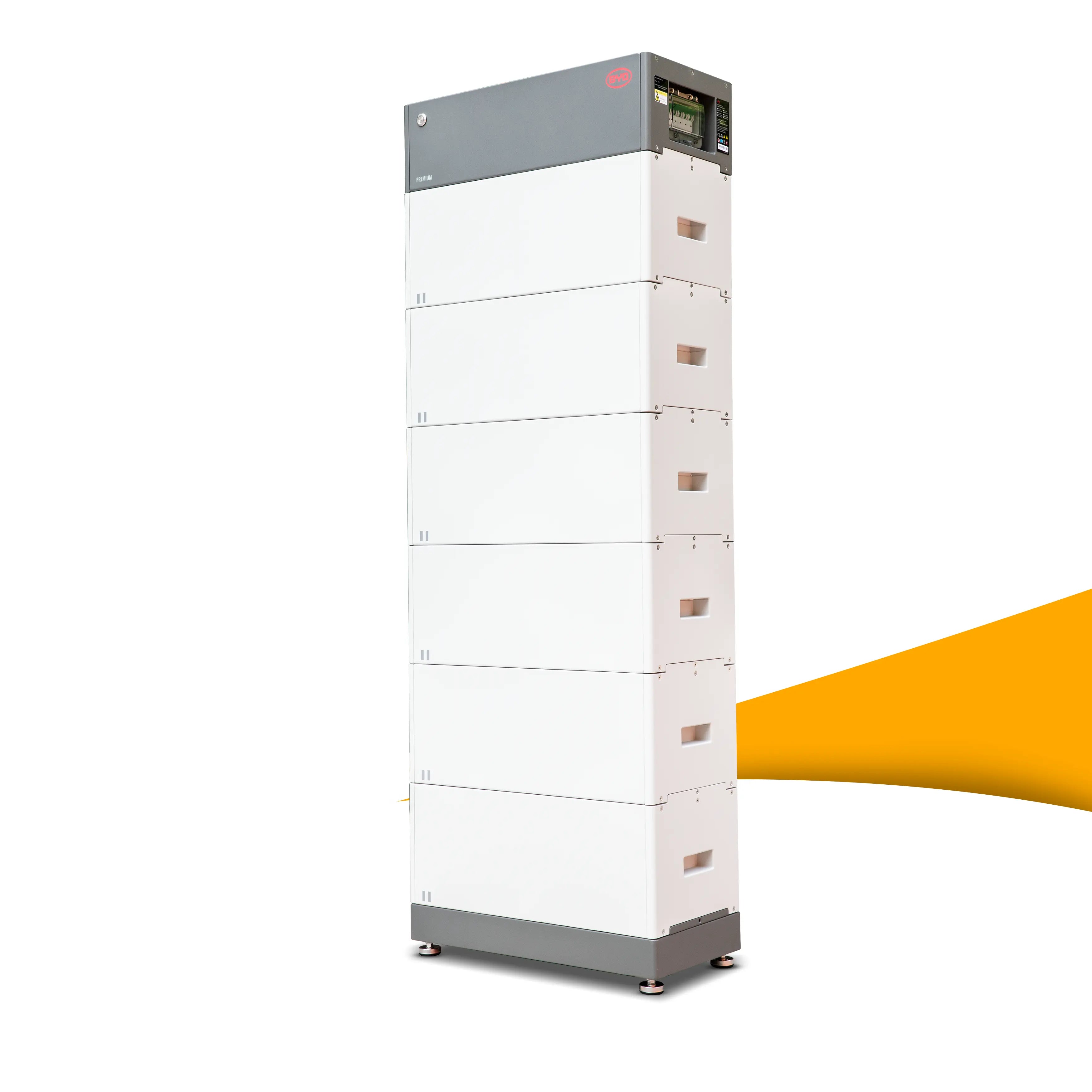 BYD Battery-Box Premium HVM 16.6 zonne-batterij – modulaire energieopslag met veel capaciteit voor meer zelfverbruik en efficiënte opslag van zonne-energie; nu zonne-batterij kopen bij solago.nl