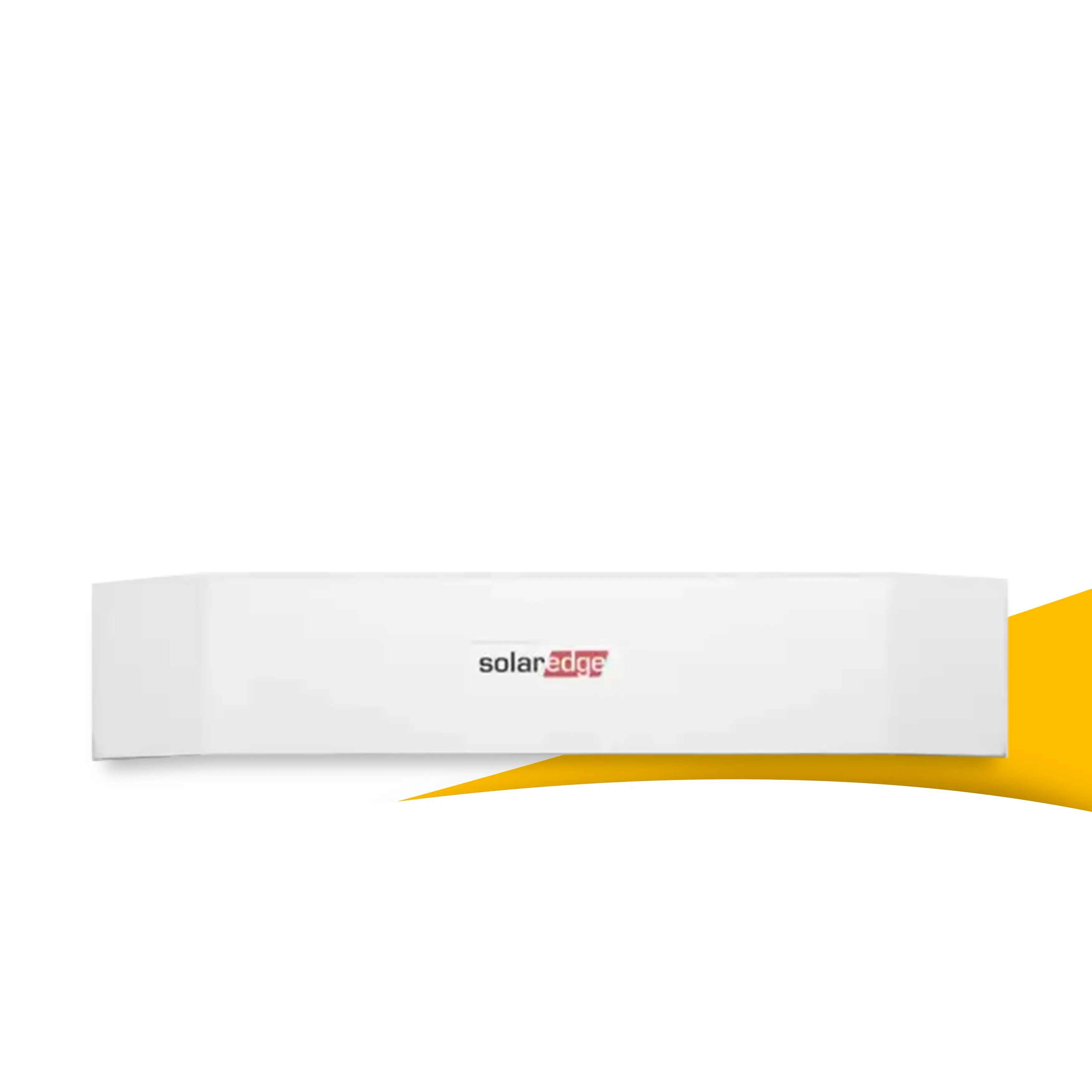 SolarEdge top cover kit Home batterij kopen bij solago.nl, afdekkap op witte achtergrond met oranje podium productfoto