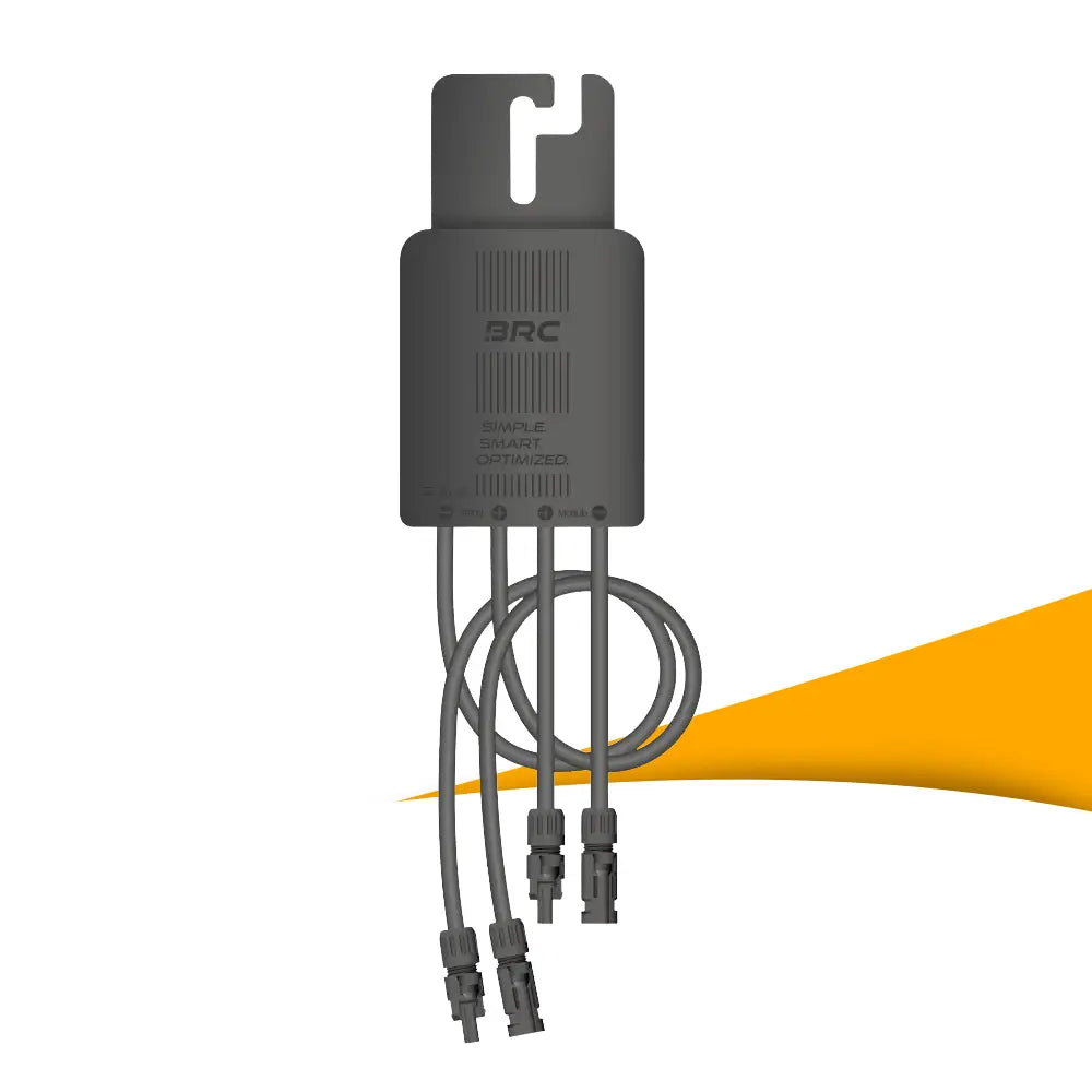 BRC Optimizer power optimizer kopen bij solago.nl – compact apparaat op oranje podium